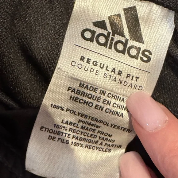 BUNDLE Boys 5 Adidas Black Tracksuits Set with Red and Green Stripes - Picture 6 of 8